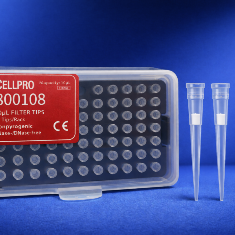 Puntas De 10 ul  Con Filtro Estéril En Gradilla