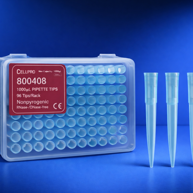 Puntas De 1000ul  Con Filtro Estéril En Gradilla