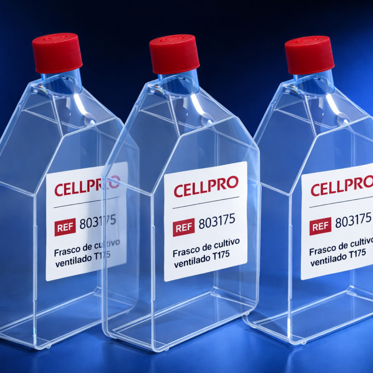 Frasco de cultivo ventilado T175