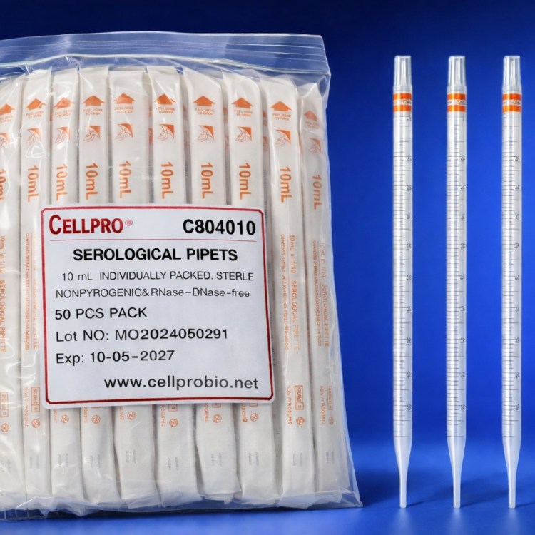 Pipeta Serológica 10 ml Estéril