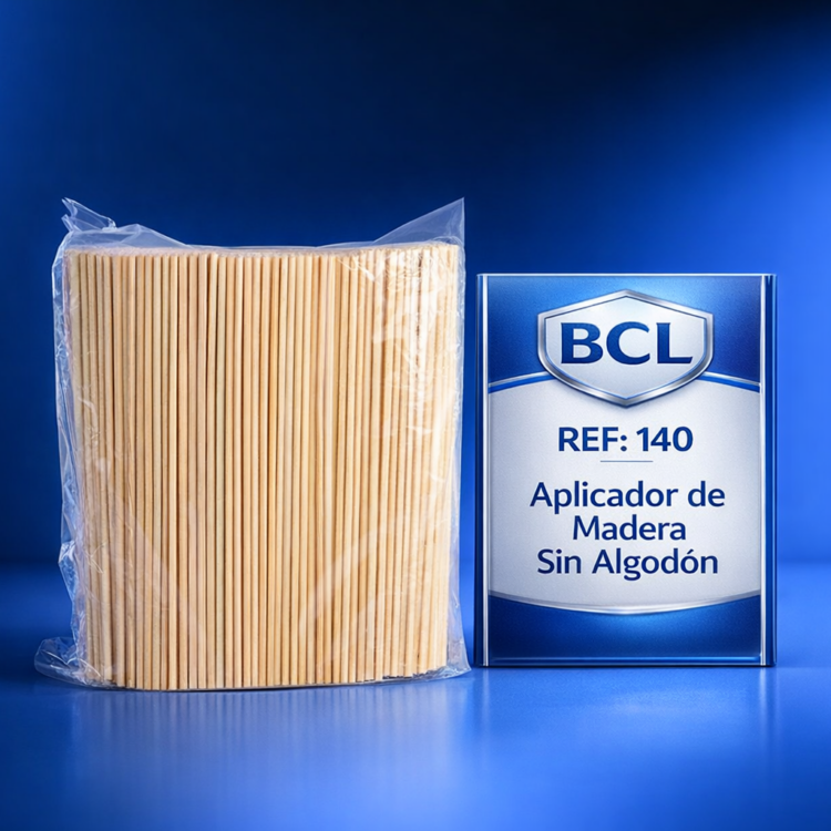 Aplicador de Madera Sin Algodón Bcl 140
