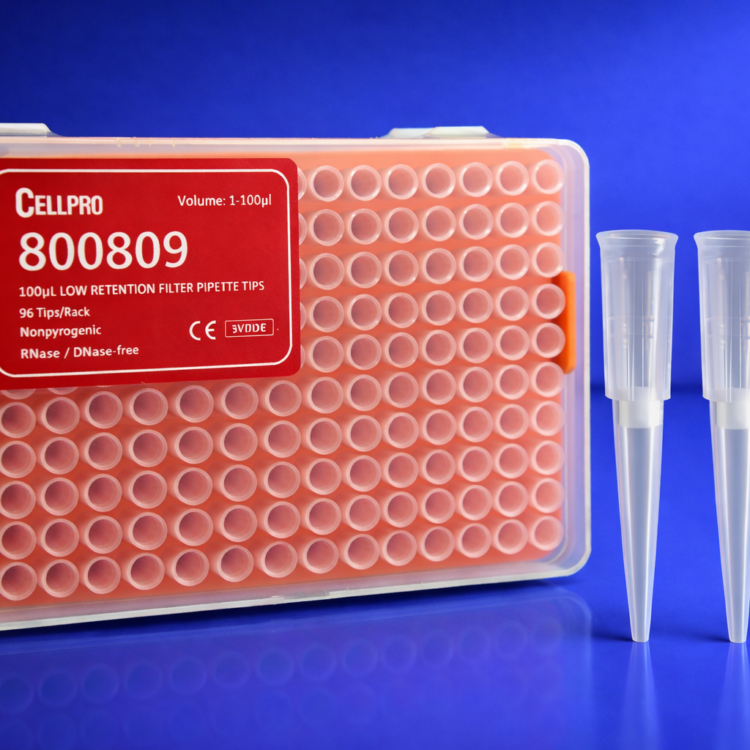 punta de filtro  de 100 μL