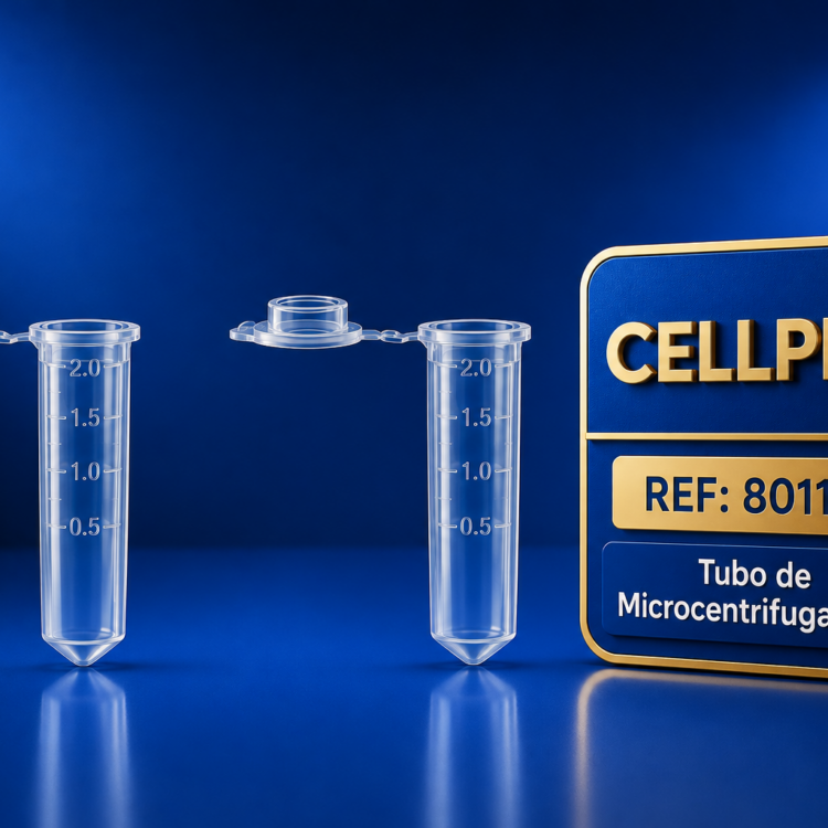 Microtubo de 2 ml Graduado Natural CellPro 801181