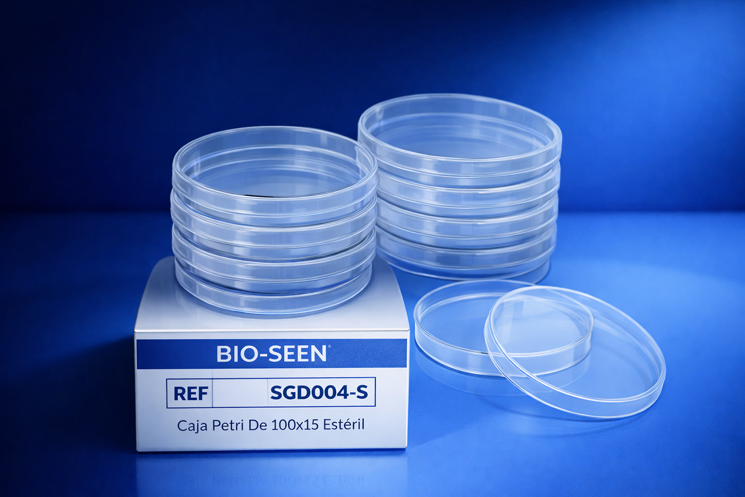 Caja Petri De 100x15 Estéril Bio-Seen SGD004-S