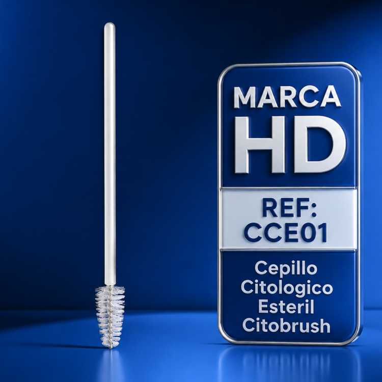 Cepillo Citológico Estéril Citobrush HD CCE01