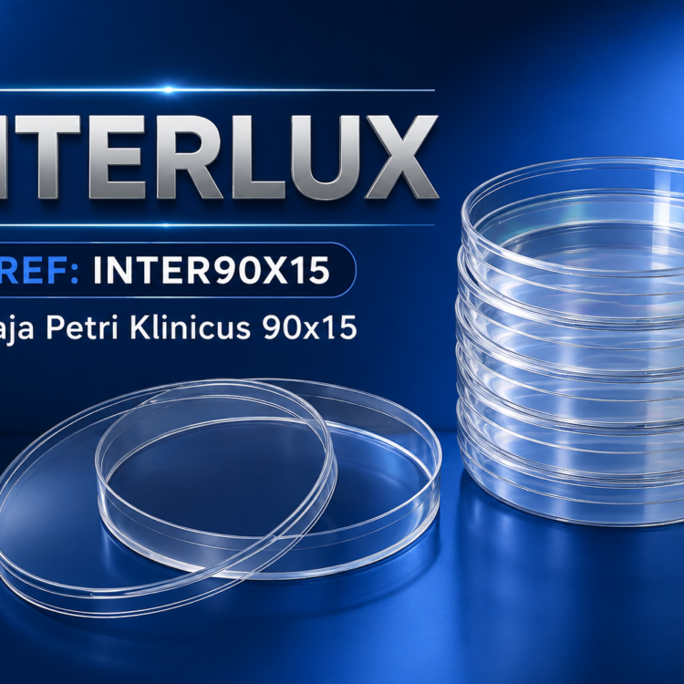 Caja Petri Klinicus 90x15 Interlux INTER90X15
