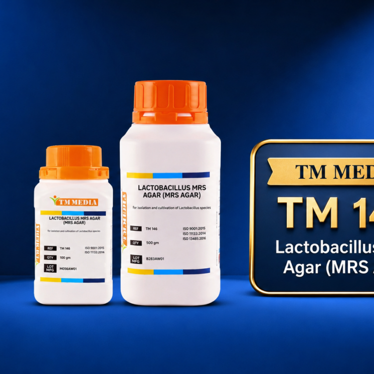 Agar MRS para Lactobacillus (Agar MRS) TM Media TM 146