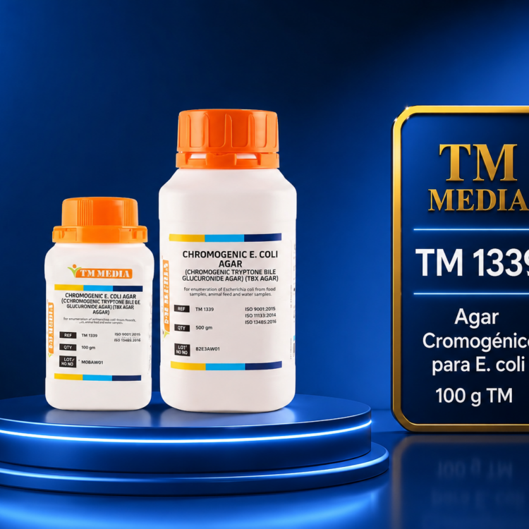 Agar Cromogénico para E. coli 100 g TM Media TM 1339