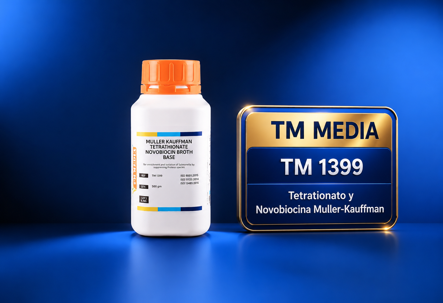 Tetrationato y Novobiocina Muller-Kauffman TM Media TM 1399